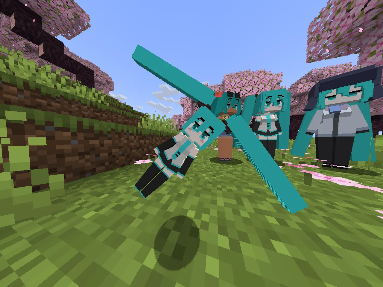 Miku, Моды, Minecraft