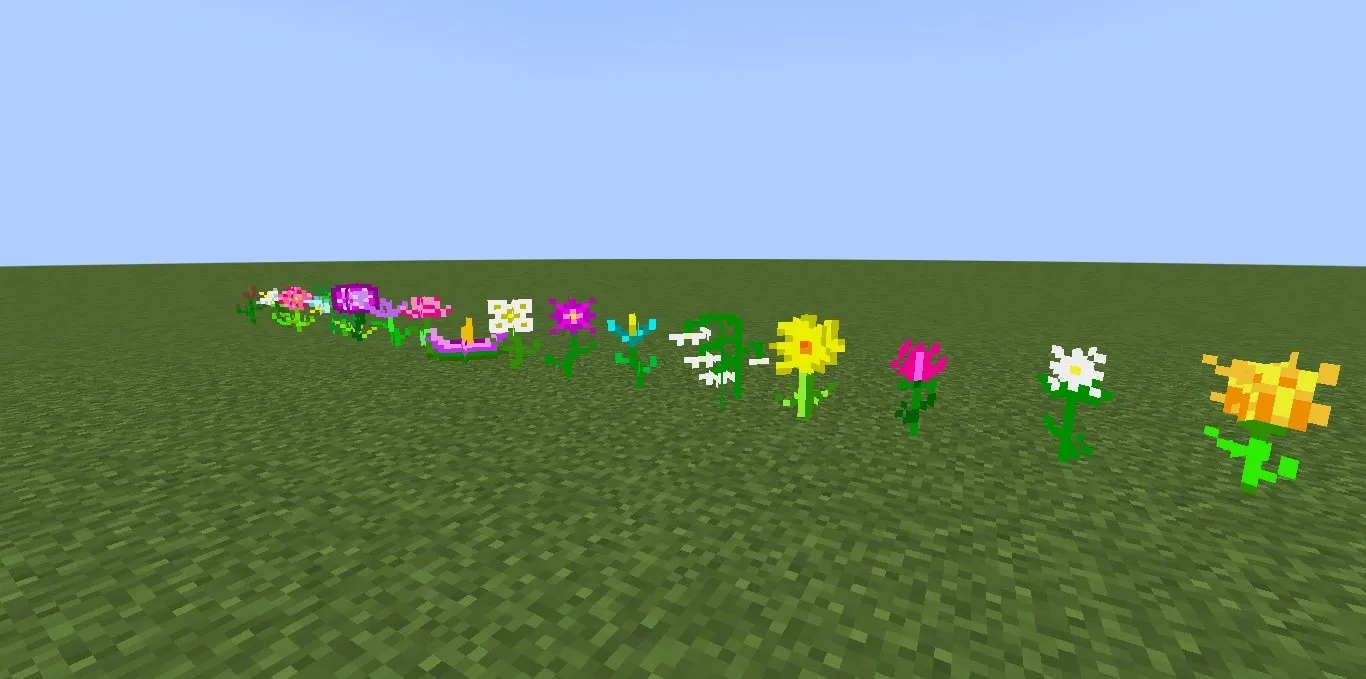 MoreFlowers, Моды, Minecraft