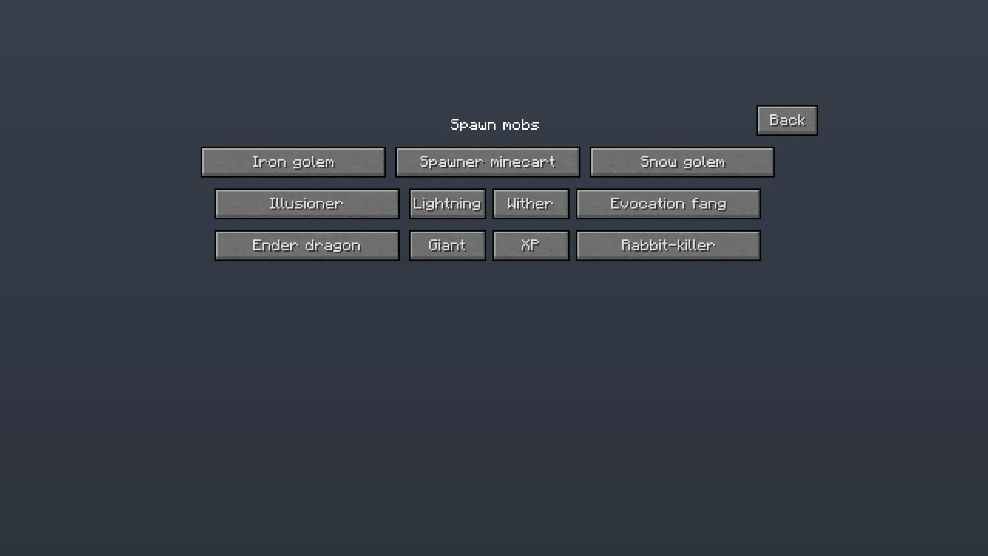 Egorich's Admin Panel, Моды, Minecraft