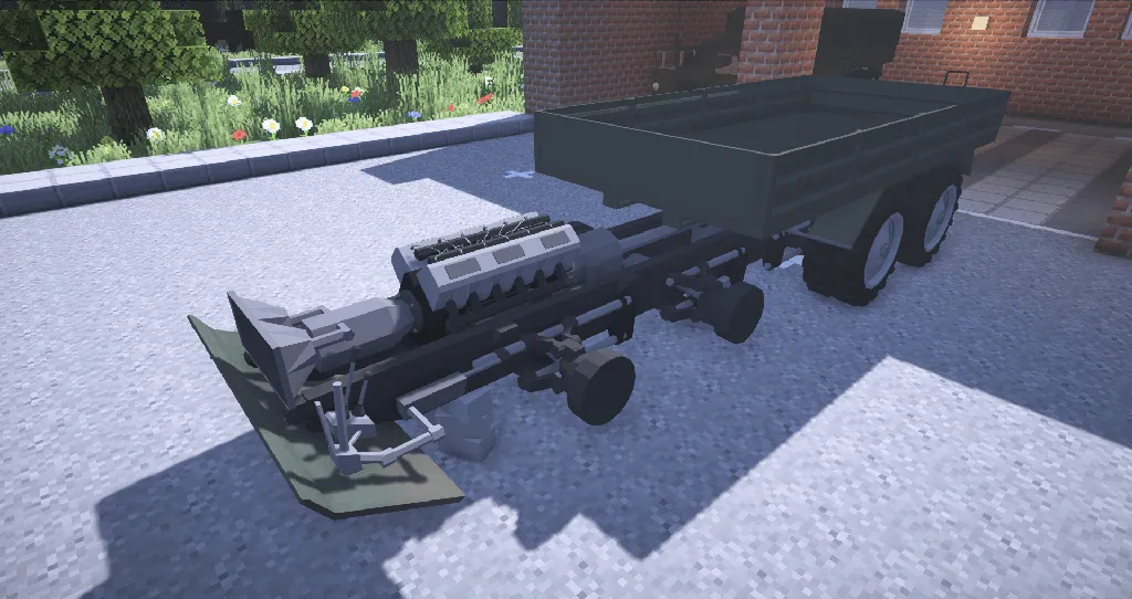 [Immersive Vehicles/IV/MTS VEB/IAV]"Improved -2000" — скриншот 8 (Моды, Minecraft)