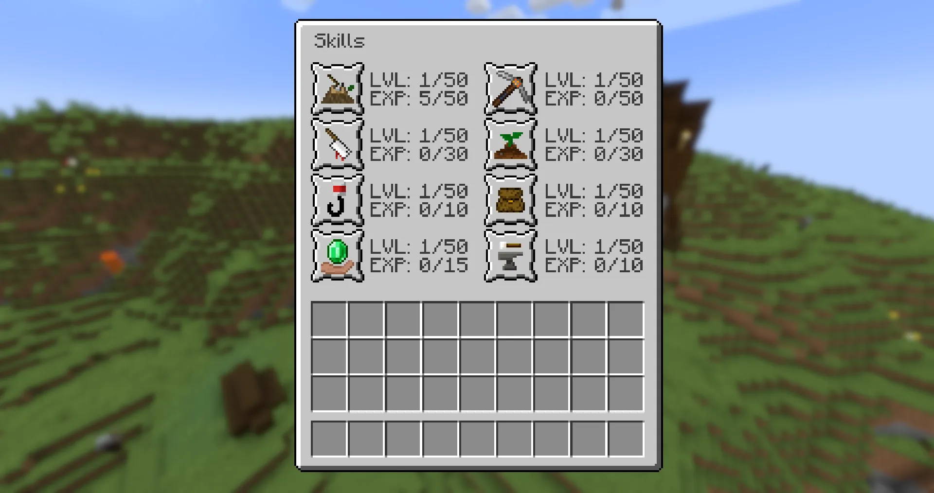 Skills & Stews, Моды, Minecraft