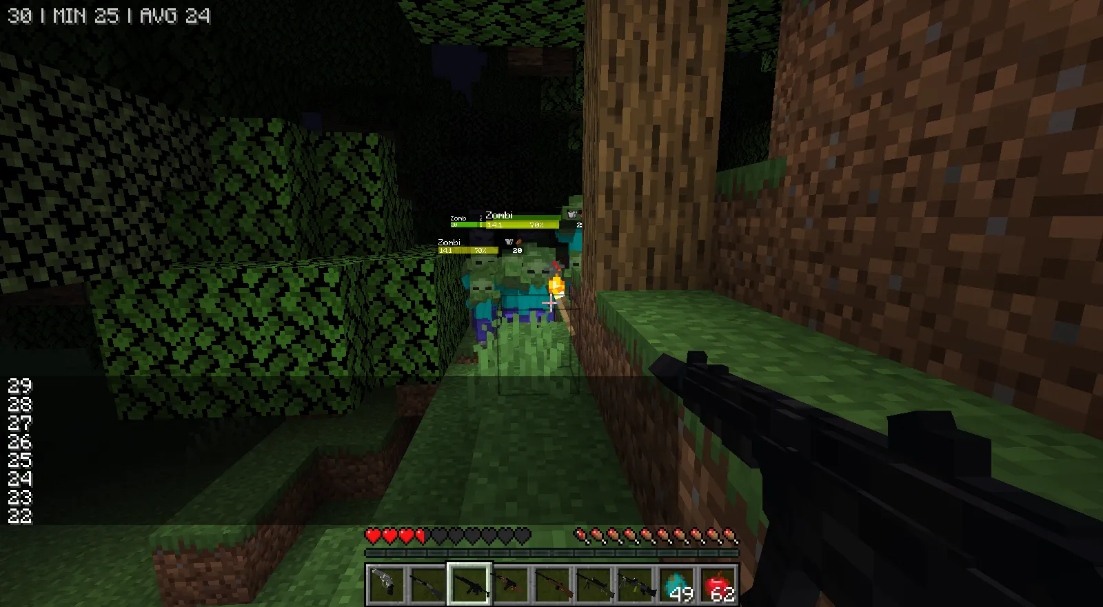 Modern age weapon, Моды, Minecraft