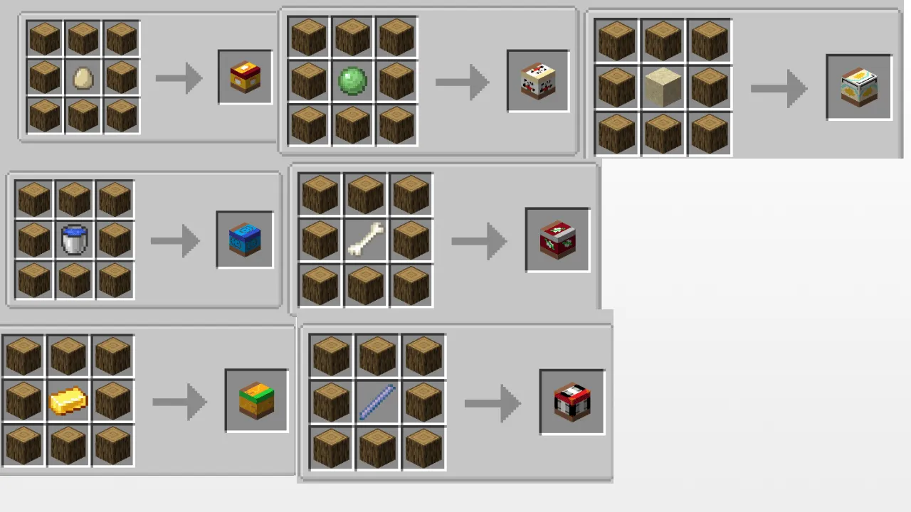 Better Recipes & Trades for Superflat, Моды, Minecraft