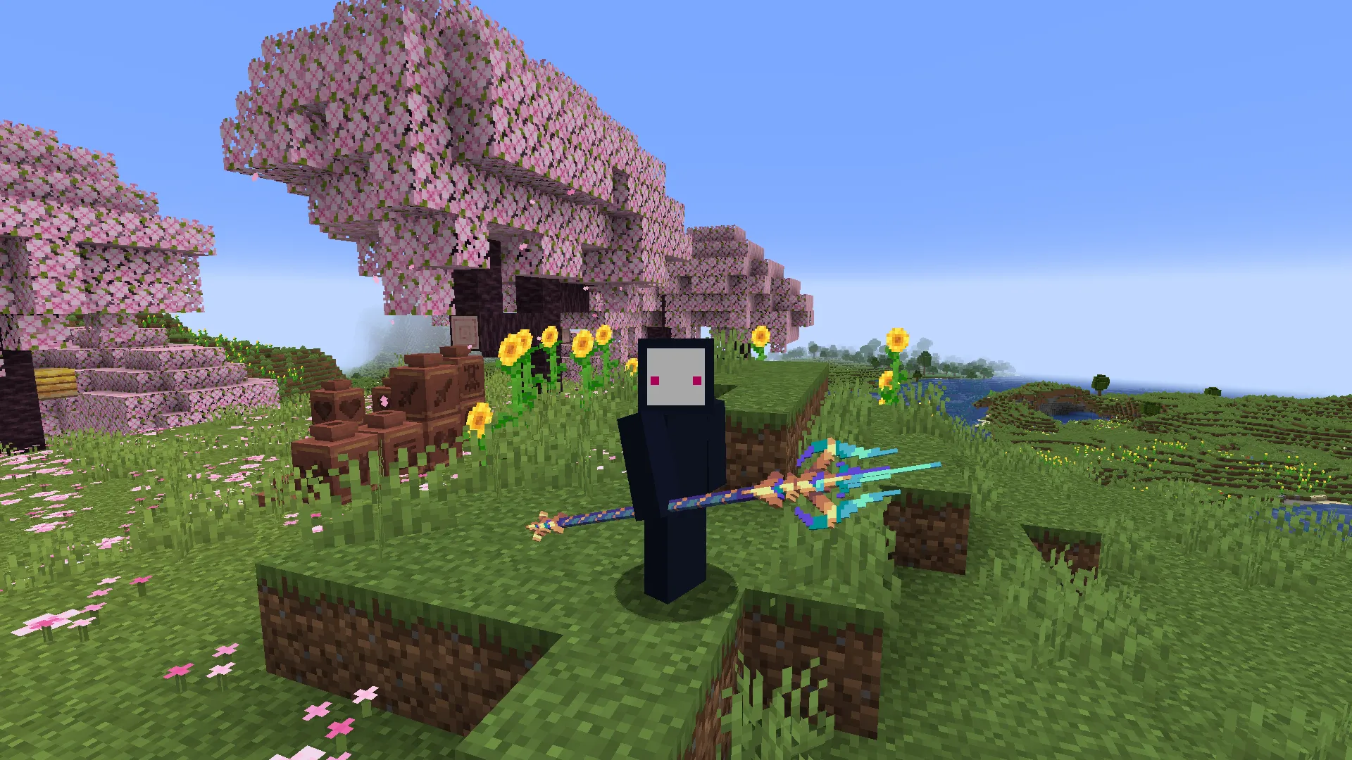 Crystal Trident CEM — скриншот 3 (Текстуры, Minecraft)