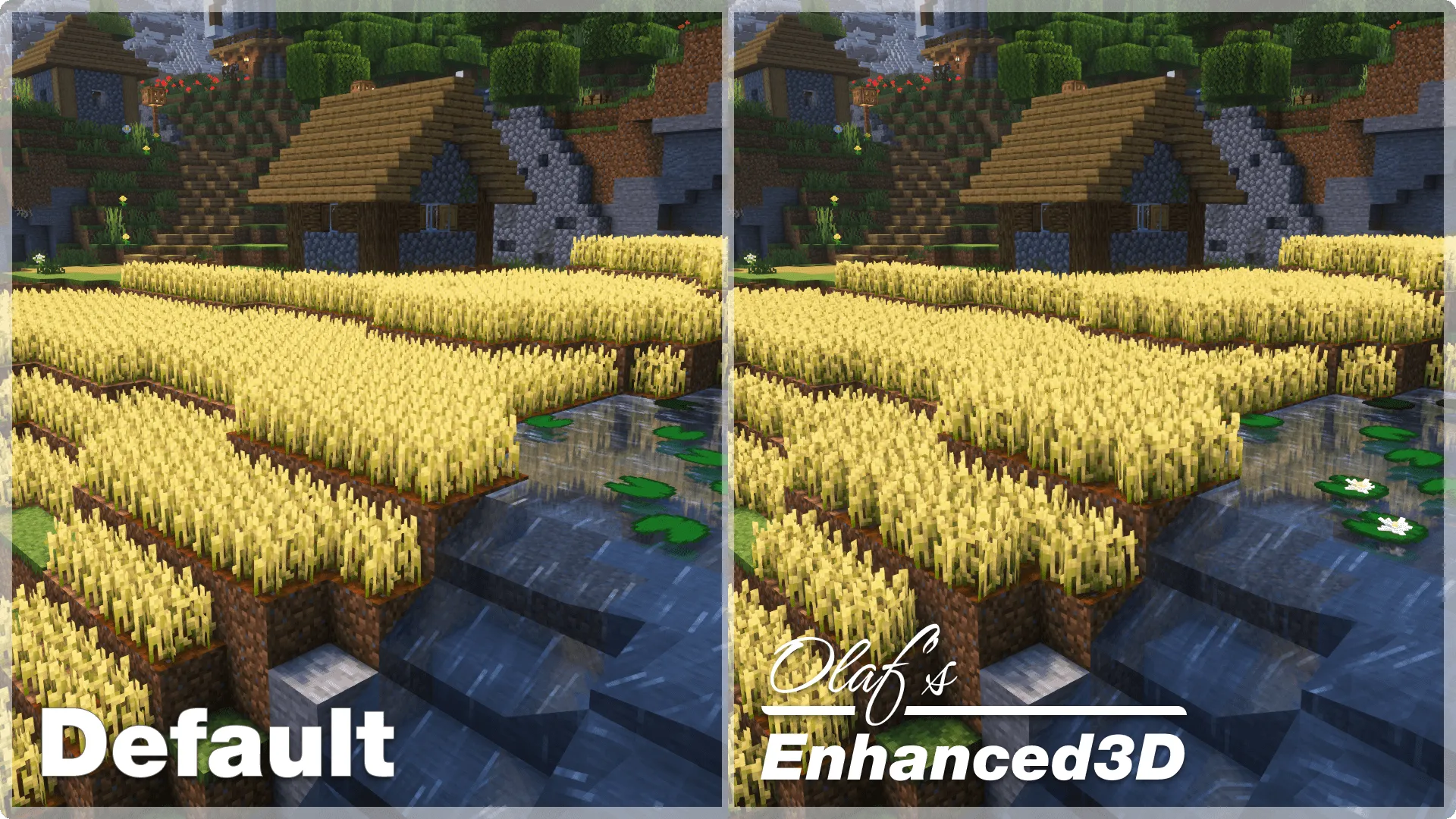 Olaf's Enhanced 3D — скриншот 7 (Текстуры, Minecraft)