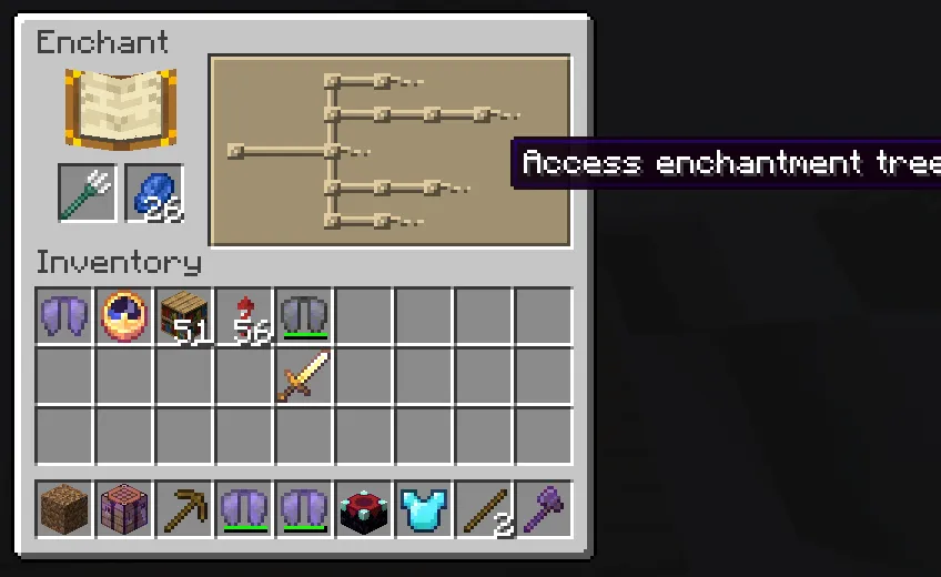 Enchanting Tree, Моды, Minecraft