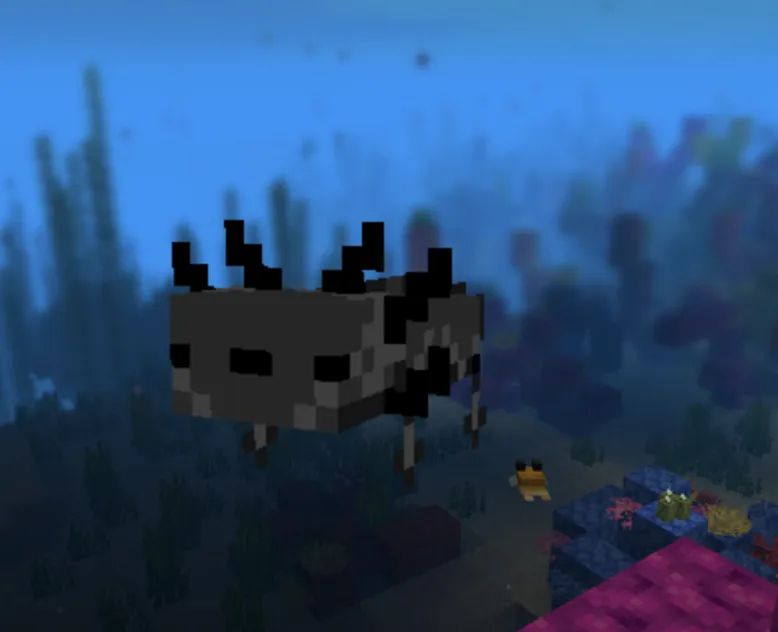 Black Axolotl — скриншот 4 (Текстуры, Minecraft)