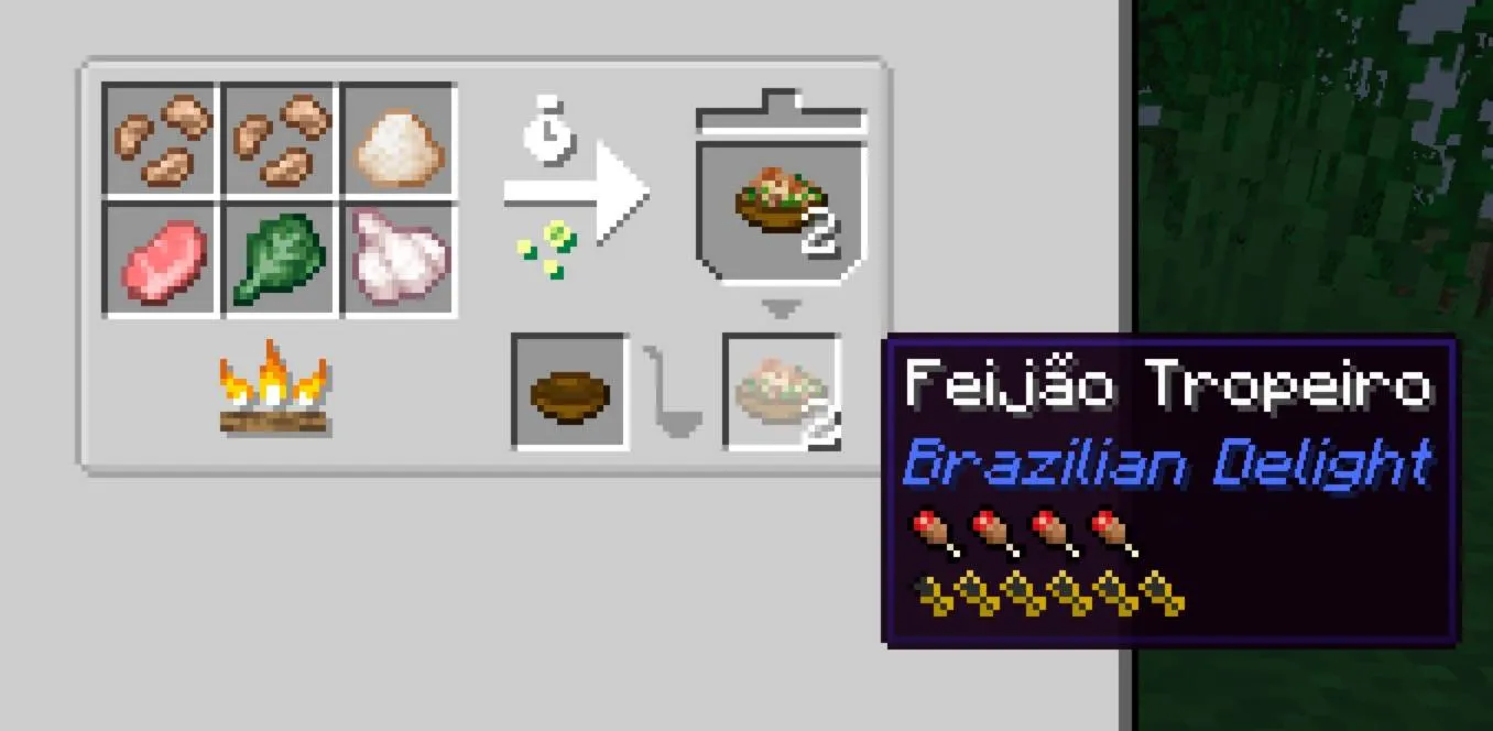 Brazilian Delight, Моды, Minecraft