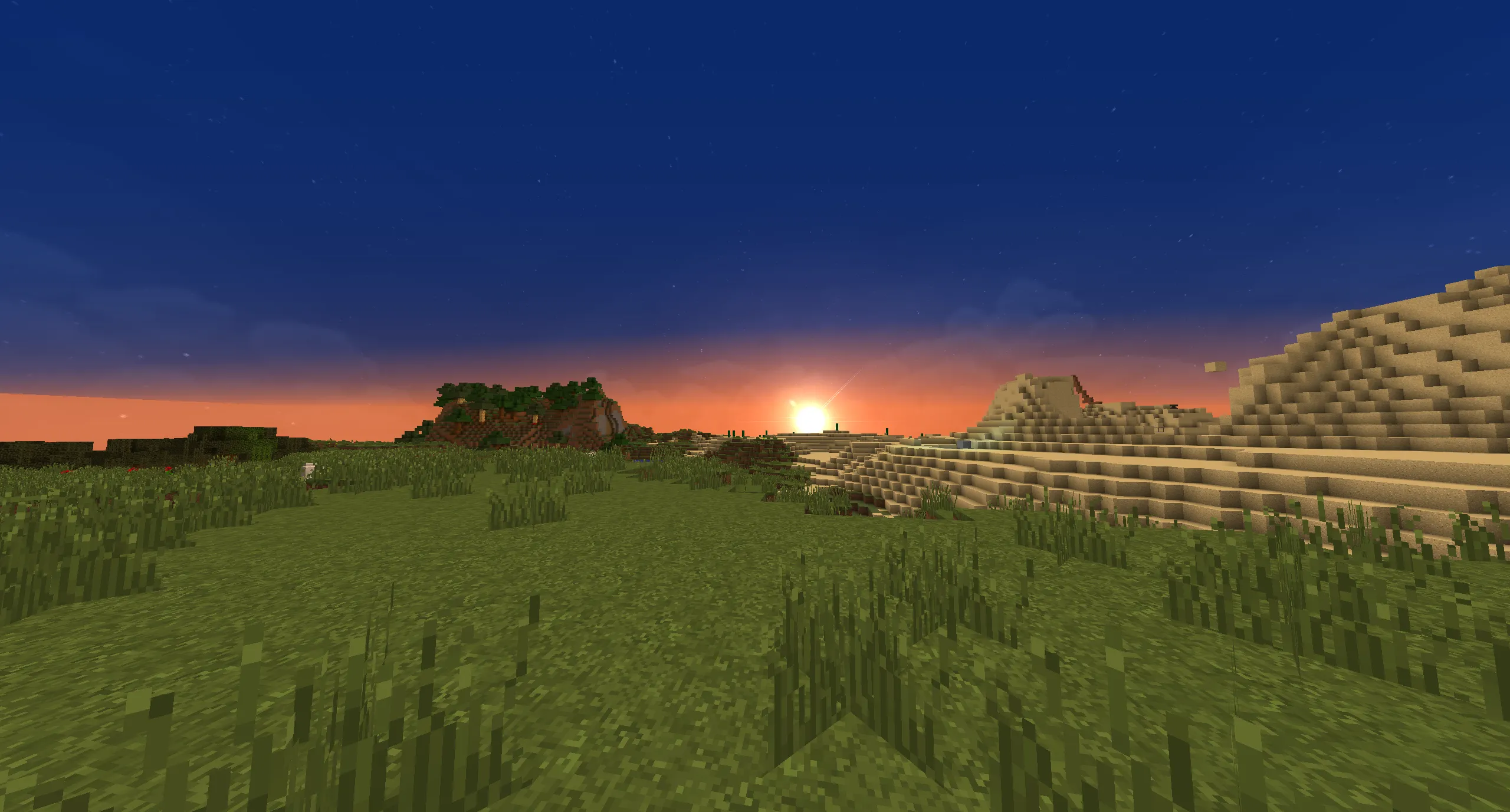 Crusader's Combination Pack + Realistic Skys — скриншот 4 (Текстуры, Minecraft)