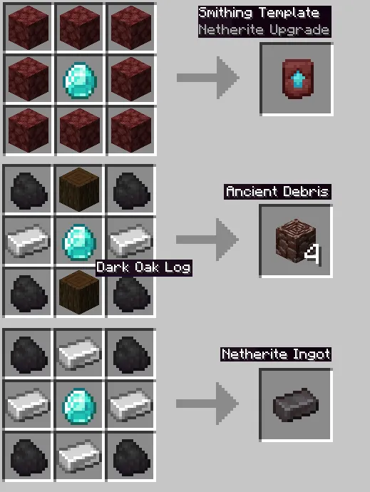 Easy Netherite Plus +, Моды, Minecraft