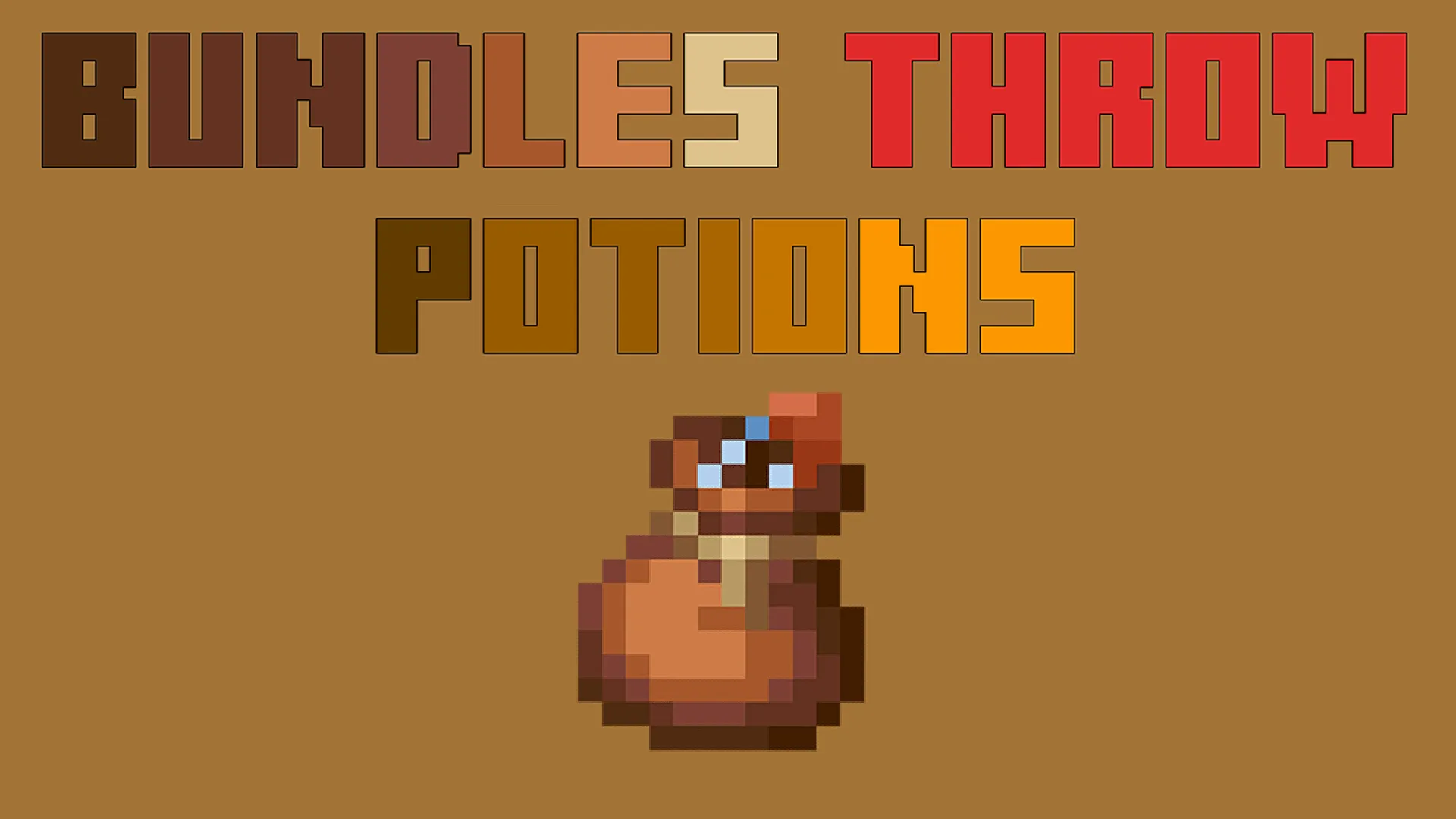Bundles Throw Potions, Моды, Minecraft