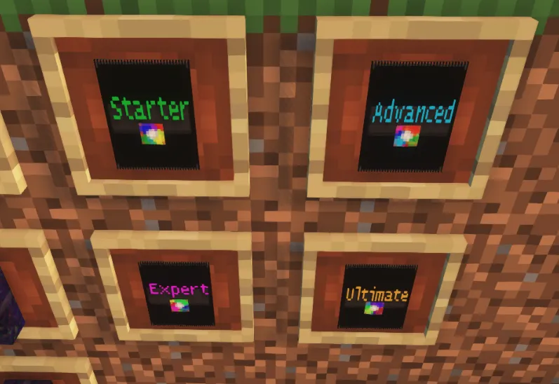 Trading Cards Resource Pack, Текстуры, Minecraft