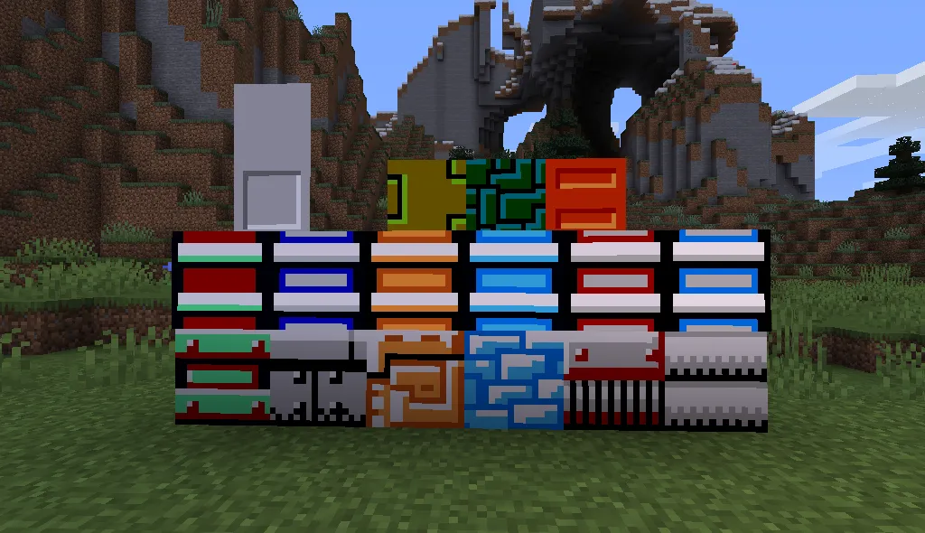 Decorative Megaman Blocks, Моды, Minecraft