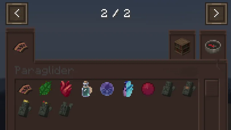 Excalibur | Paragliders Support, Текстуры, Minecraft