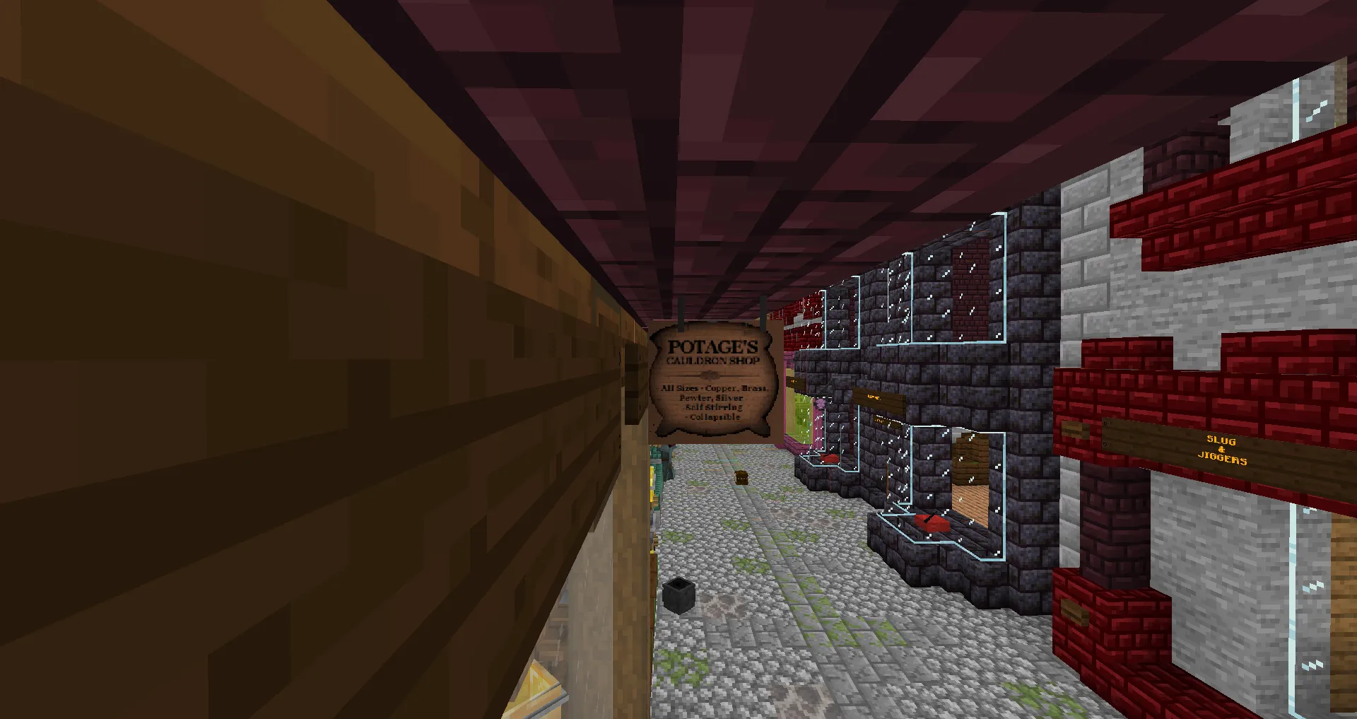 Diagon Alley — скриншот 1 (Текстуры, Minecraft)
