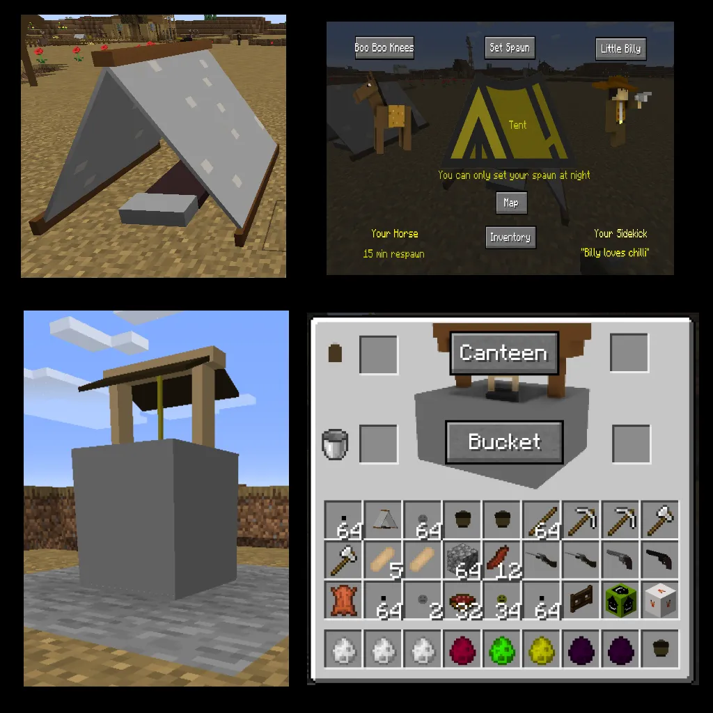 CBs Wild West, Моды, Minecraft