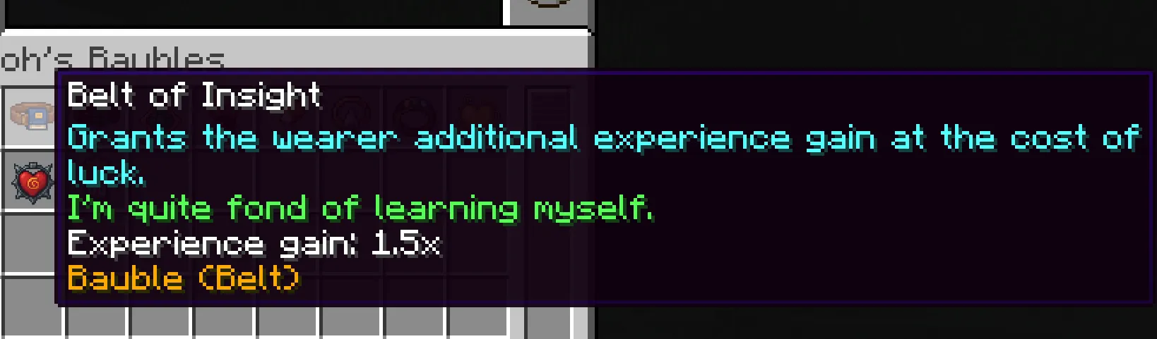 Nanoh's Baubles, Моды, Minecraft