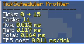 TickScheduler API — скриншот 1 (Моды, Minecraft)