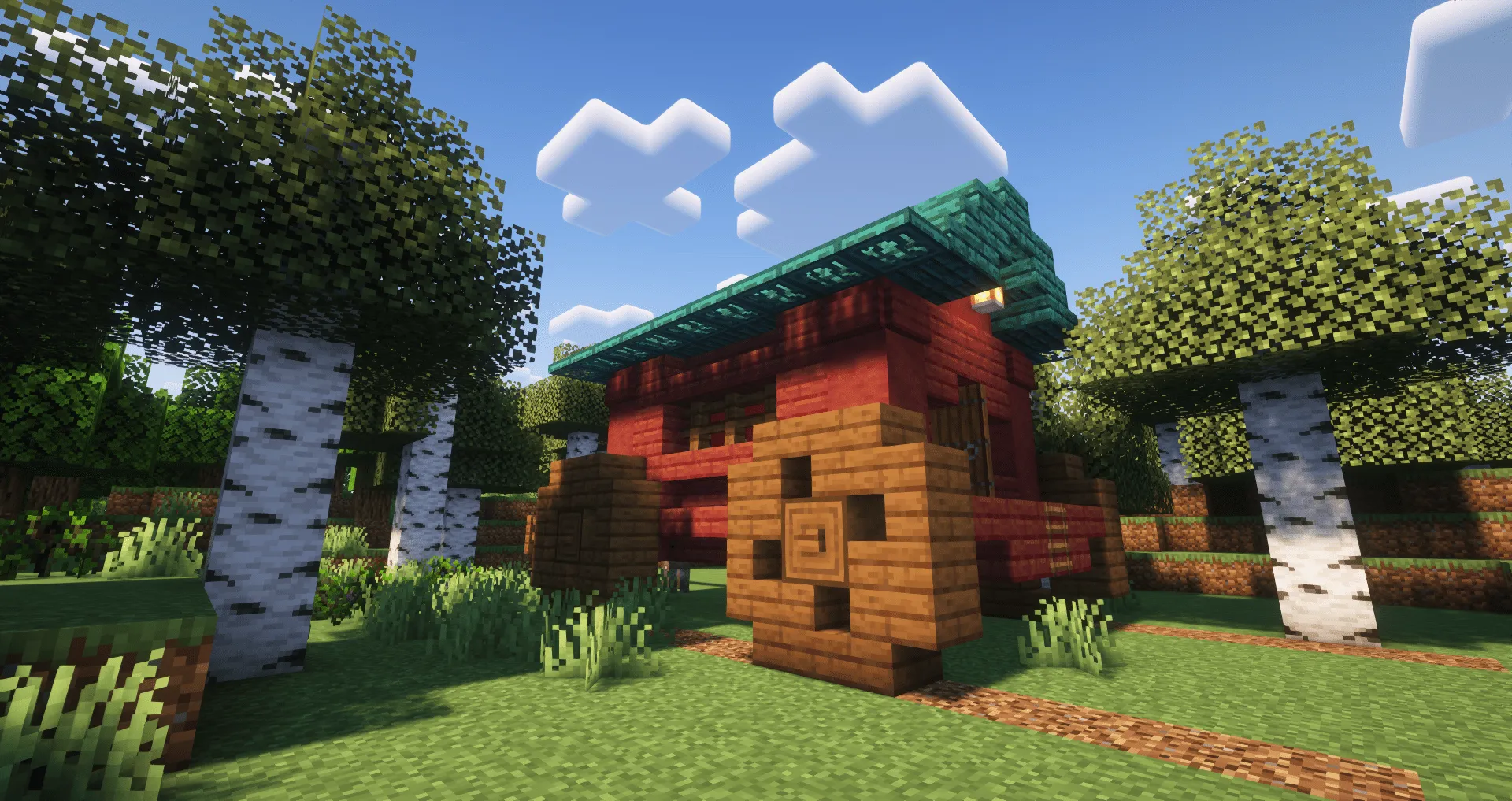Jaki Versatile Structures : Nomad, Моды, Minecraft