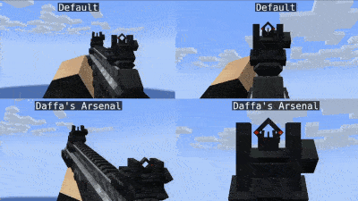 [TACZ Addons] Daffa's Arsenal — скриншот 10 (Моды, Minecraft)