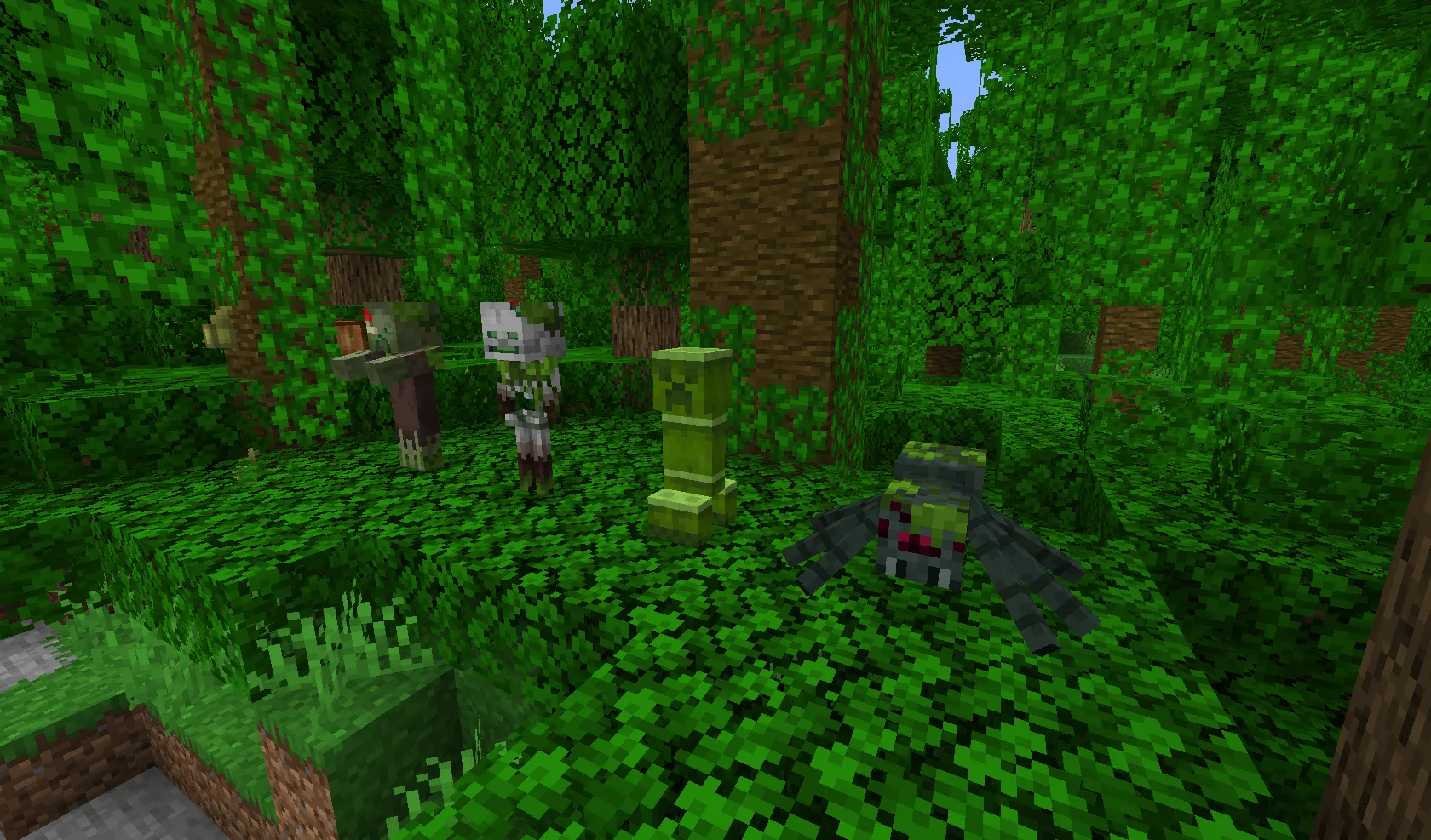 Pablo's Ultimate Overhaul, Текстуры, Minecraft