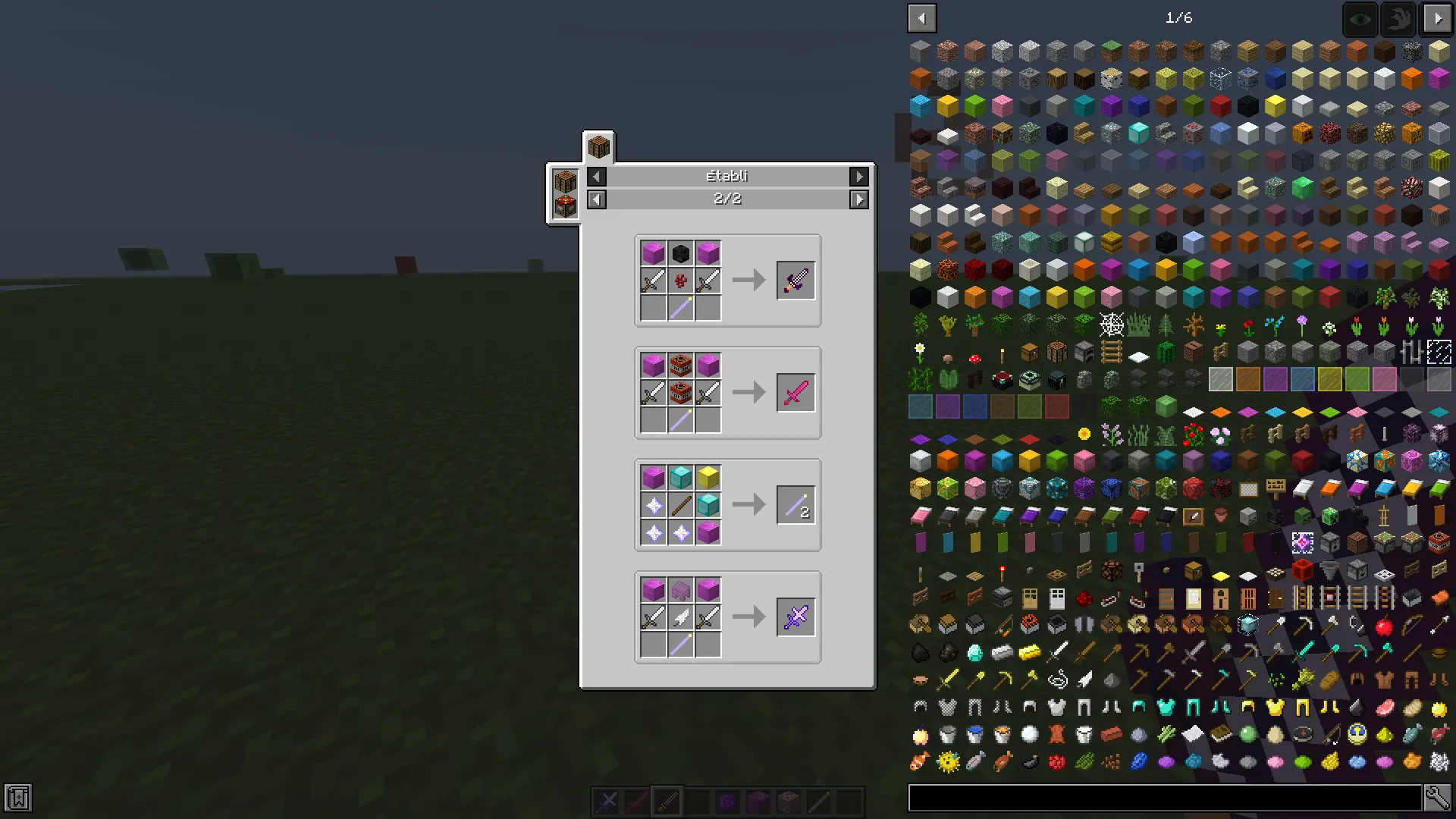Lots of Sword — скриншот 1 (Моды, Minecraft)