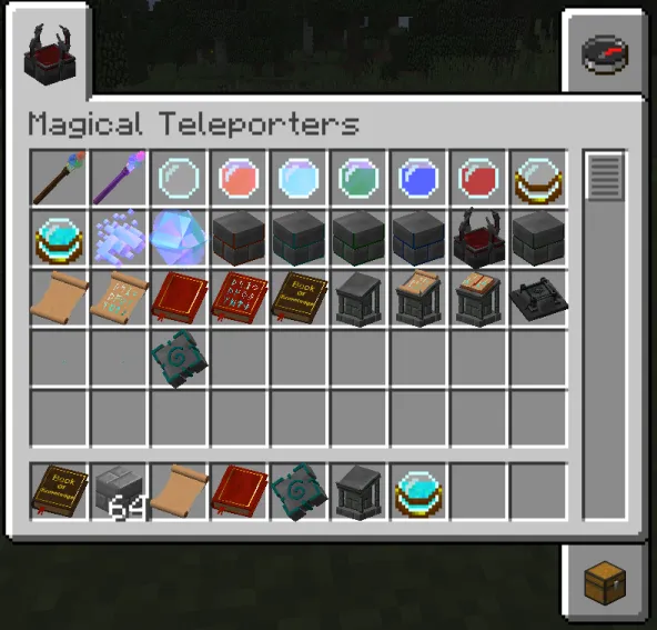 Magical Teleporters, Моды, Minecraft