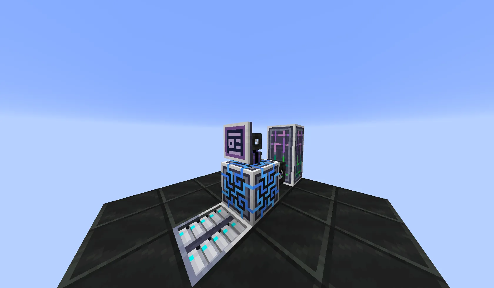 AE2: Full BackPort | White & Black — скриншот 5 (Текстуры, Minecraft)