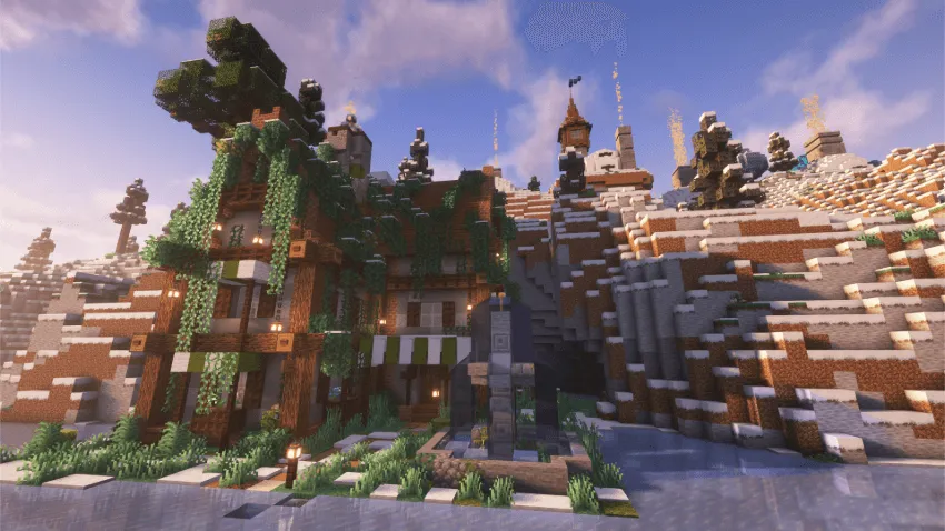Silverleaf CottageCore: [Friends United] — скриншот 4 (Модпаки, Minecraft)
