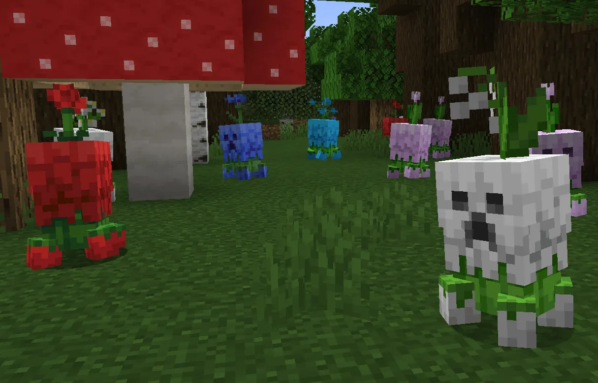 Floral Creeper — скриншот 2 (Текстуры, Minecraft)