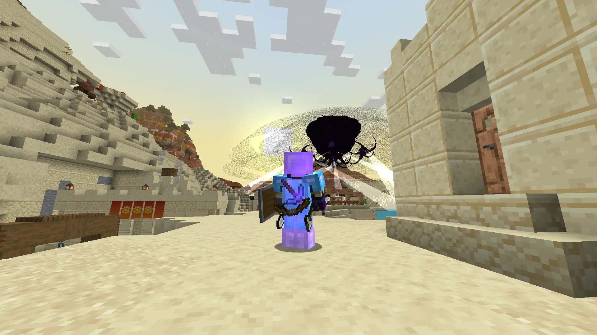 A Block and a Hard Place - A Wither Storm Survival Pack — скриншот 1 (Модпаки, Minecraft)