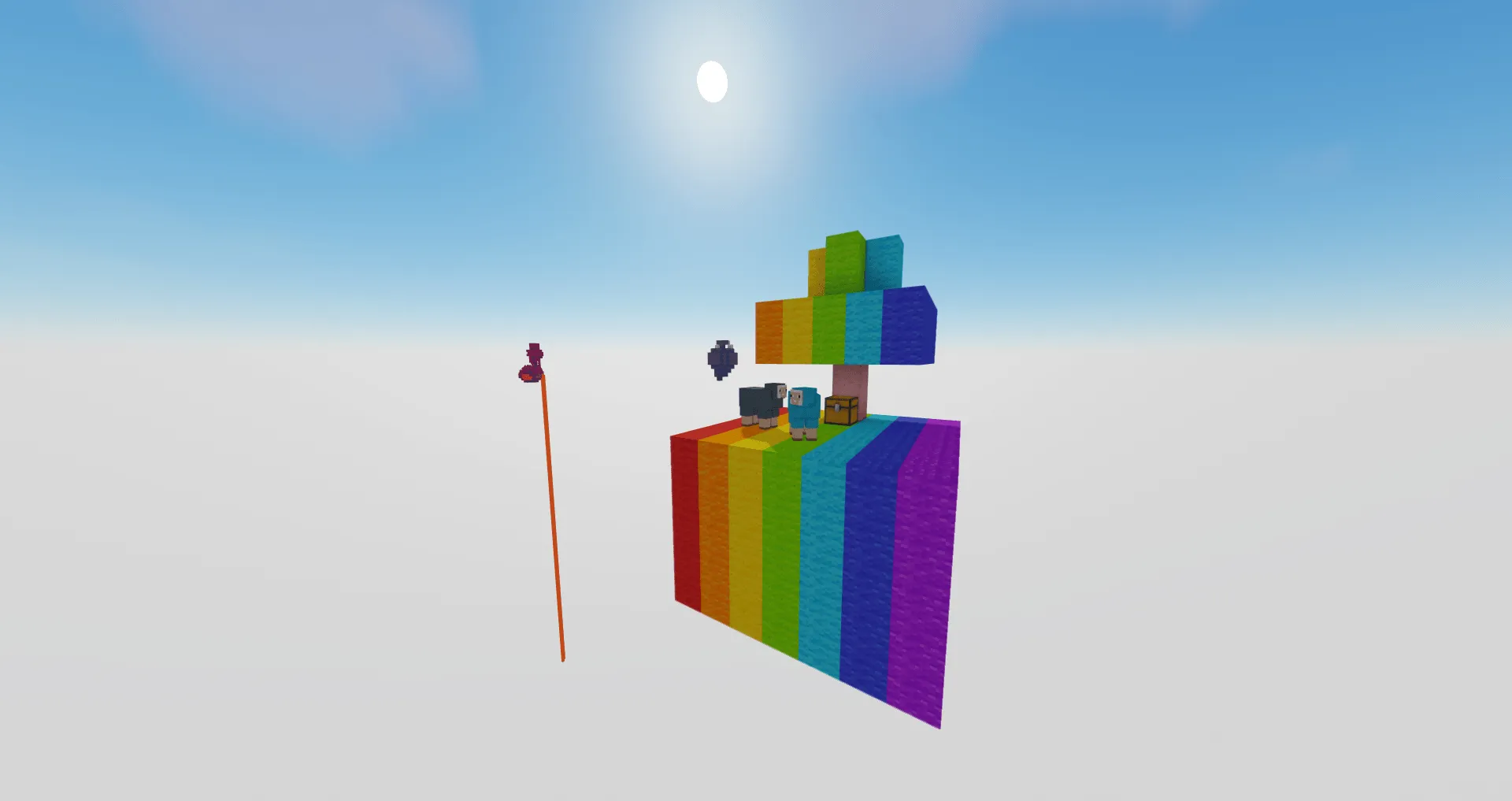 SKY ISLANDS BLOCKS — скриншот 4 (Карты, Minecraft)