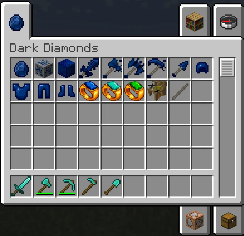 Dark Diamonds & Jewelry — скриншот 17 (Моды, Minecraft)