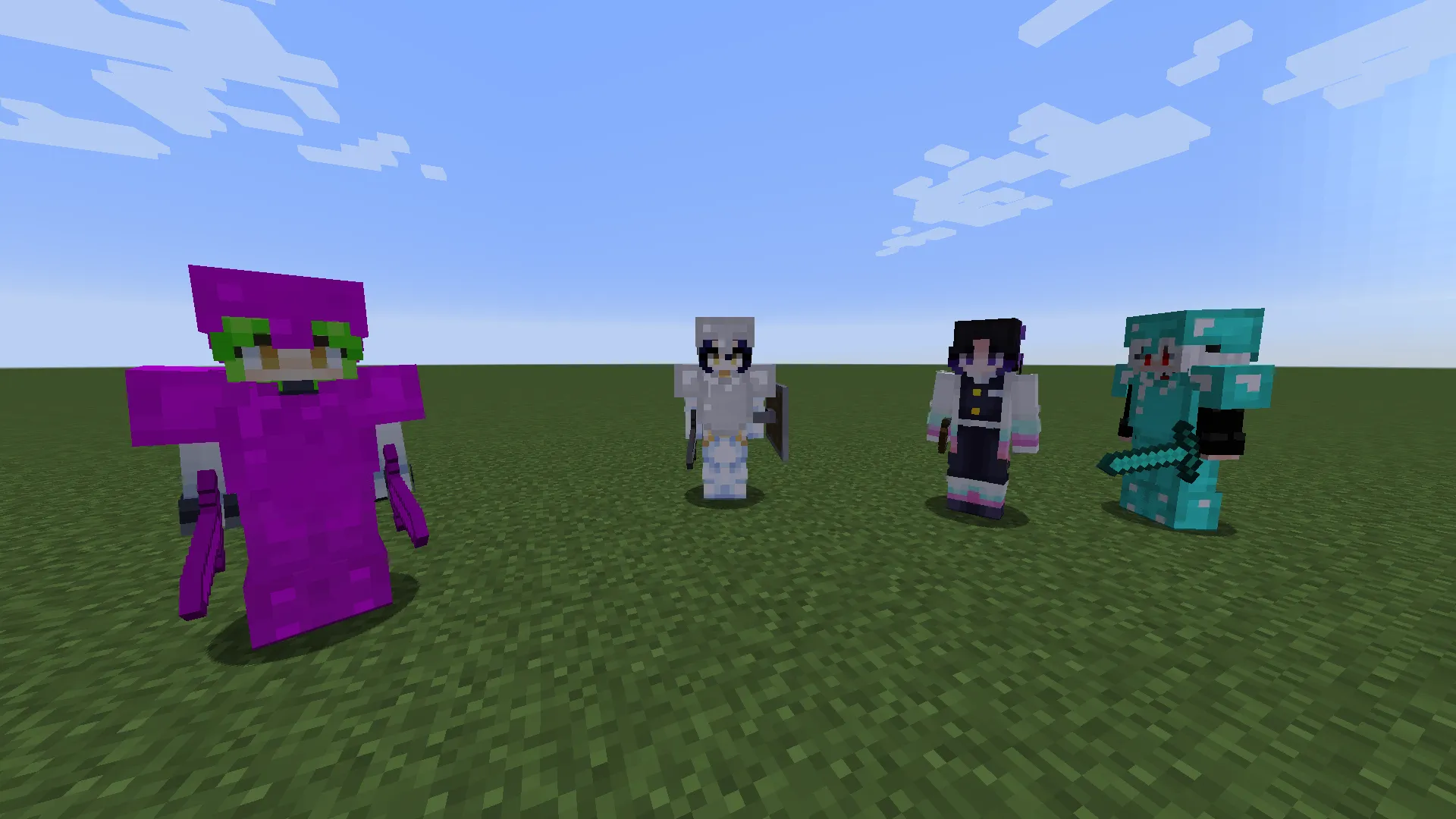 Waifus and Ores, Моды, Minecraft