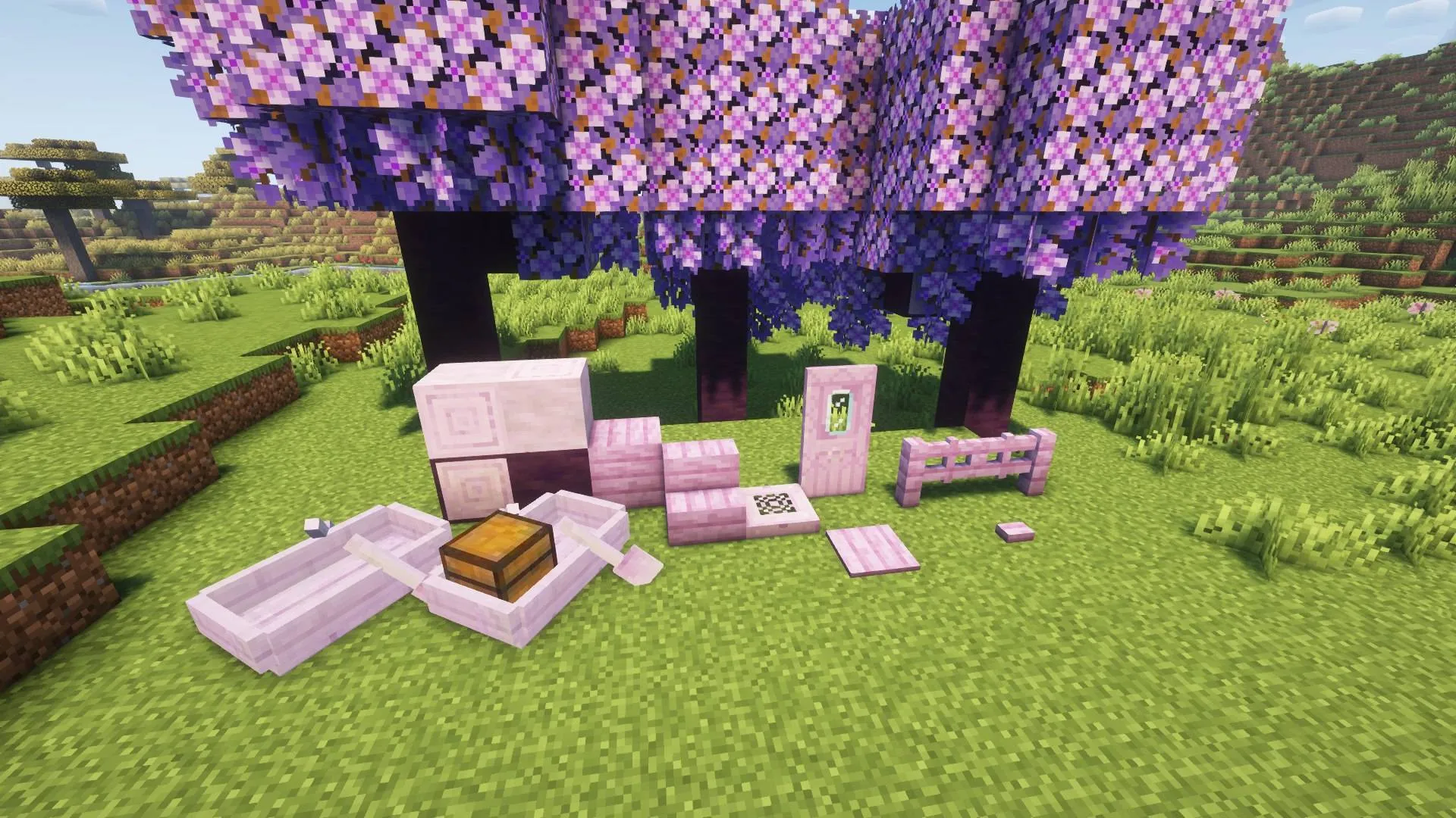 Japanese plants, Моды, Minecraft