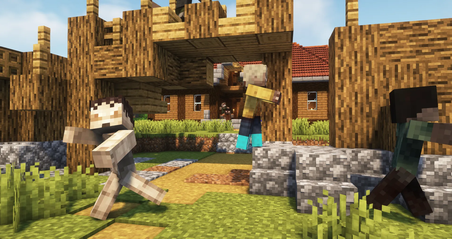 Kingdom Apocalypse - Minecolonies Experience — скриншот 1 (Модпаки, Minecraft)