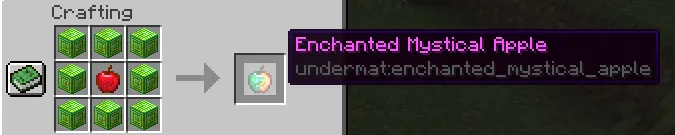 Underground Materials, Моды, Minecraft