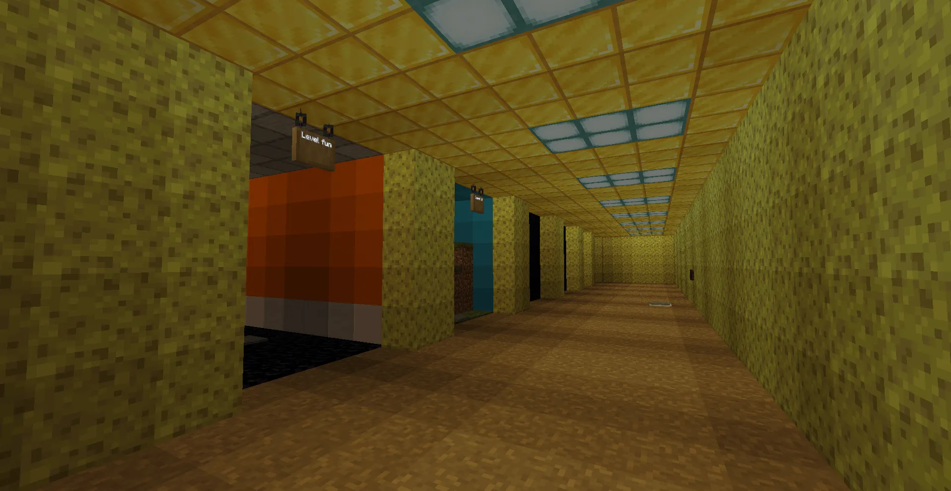 ESCAPE THE BACKROOMS | SOUNDTRACK LEVELS, Карты, Minecraft