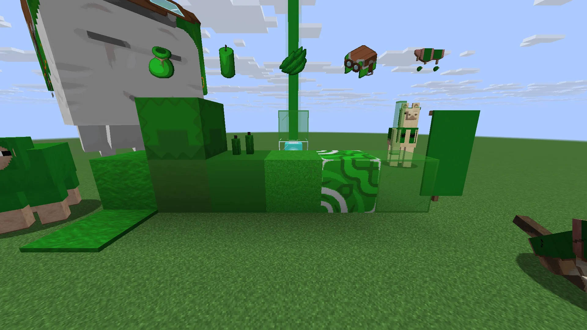 Greenify Faithful 64x — скриншот 2 (Текстуры, Minecraft)