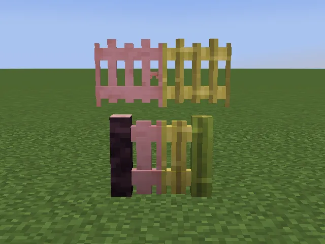 Wooden Decorations — скриншот 1 (Моды, Minecraft)