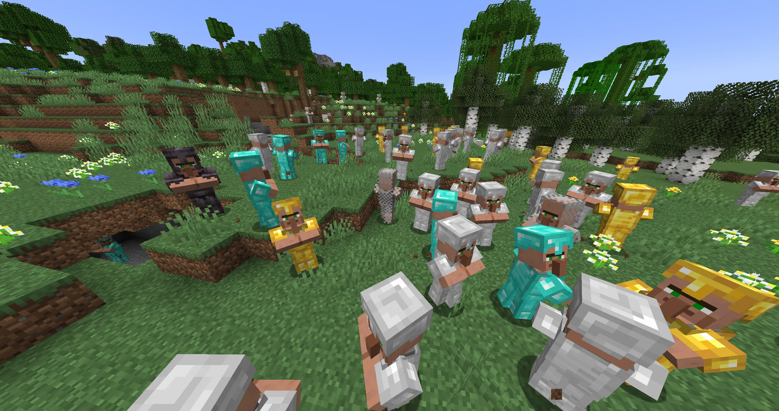 Shiny's Knights — скриншот 4 (Текстуры, Minecraft)