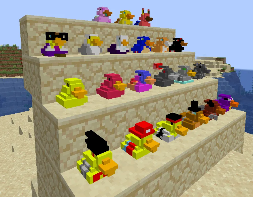 Collectable Ducks — скриншот 1 (Моды, Minecraft)