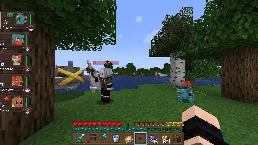 PokeSMP Pack — скриншот 1 (Модпаки, Minecraft)