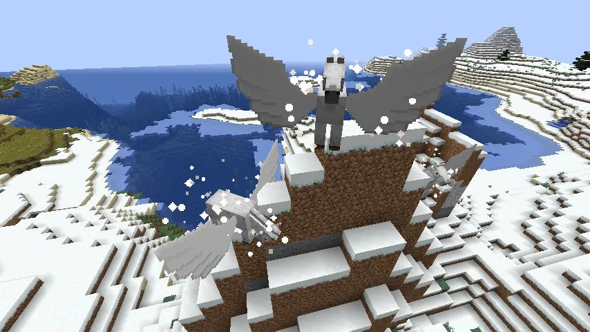 Manic World, Моды, Minecraft