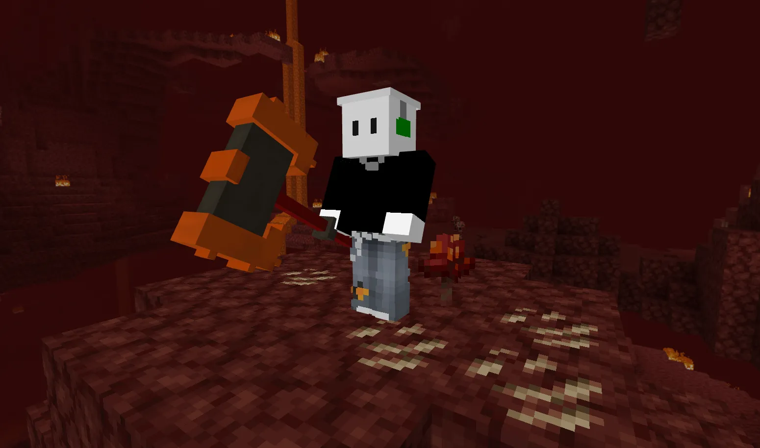 Flame Axe, Моды, Minecraft
