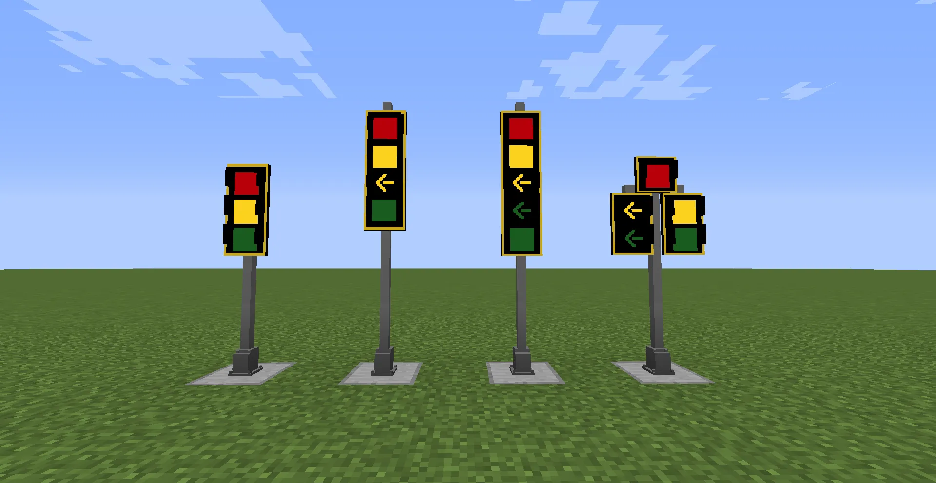 Enhanced Traffic Control (Traffic Control Addon) — скриншот 1 (Текстуры, Minecraft)