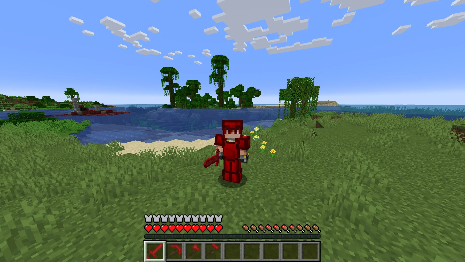 Redstone Block Armor, Моды, Minecraft