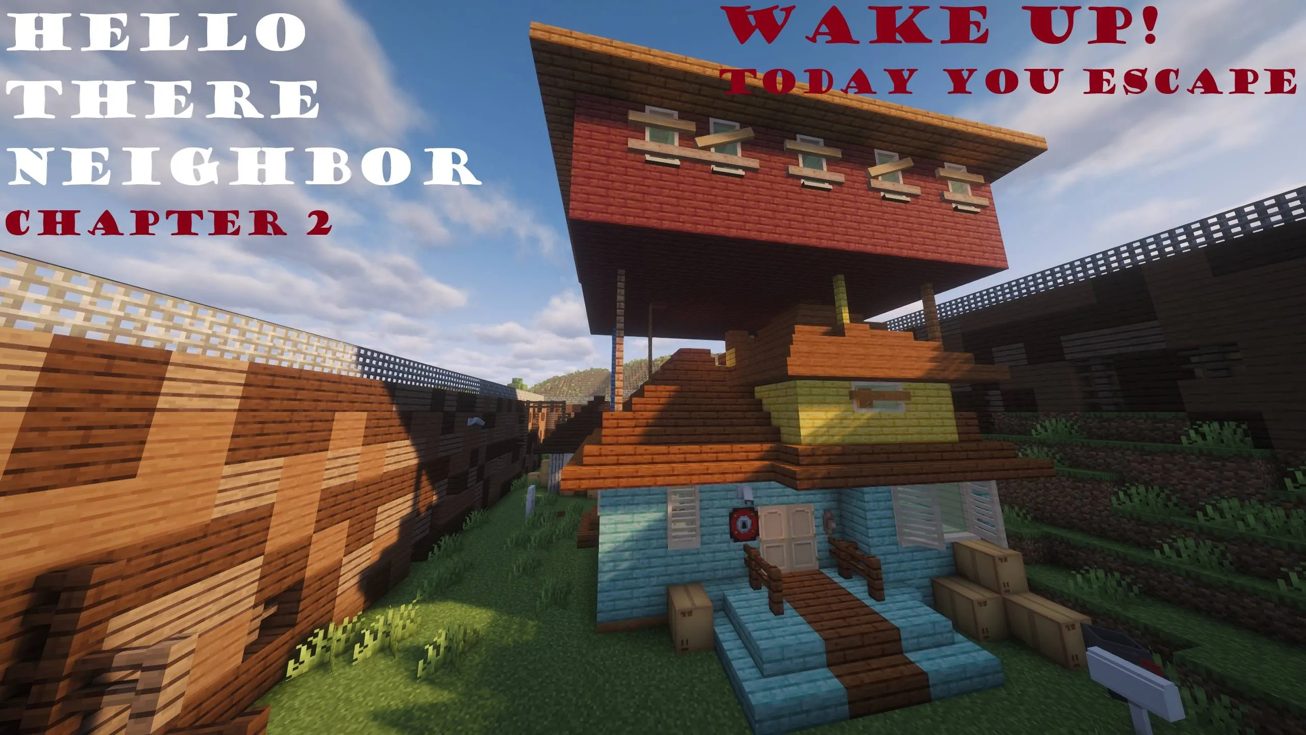 Hello there, Neighbor — скриншот 2 (Модпаки, Minecraft)