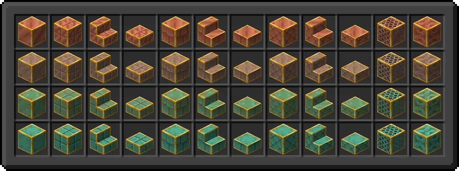 NEC Visualities compat, Текстуры, Minecraft