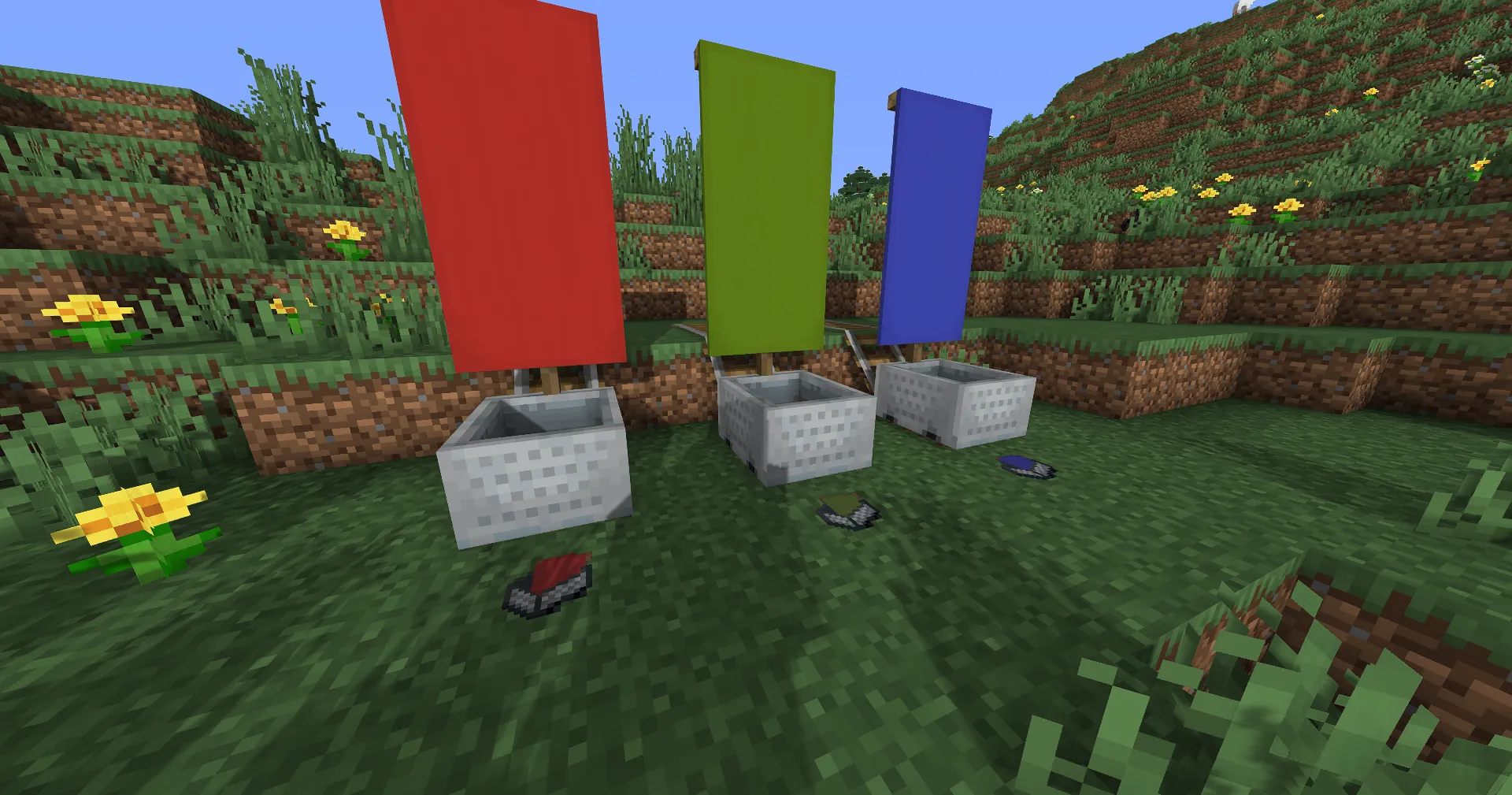 ShiNeaL's Bannercarts, Текстуры, Minecraft